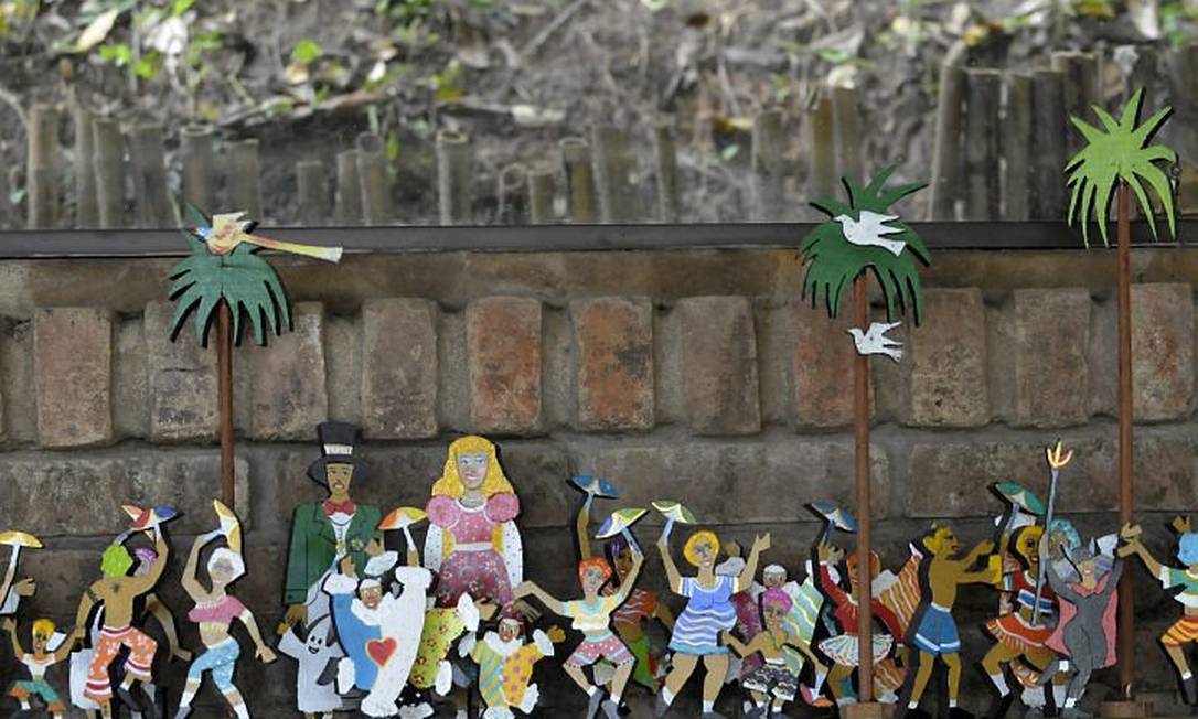 Decoração do Beijupirá, inspirada no carnaval de Olinda Foto: Leo Caldas