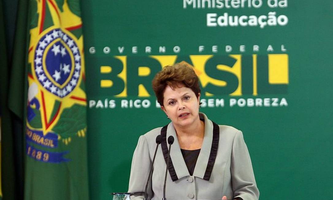 Dilma Rousseff em foto de arquivo - Gustavo Miranda