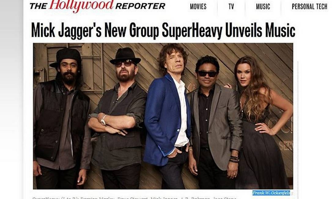 SuperHeavy, grupo de Mick Jagger, Joss Stone e Damian Marley, apresenta