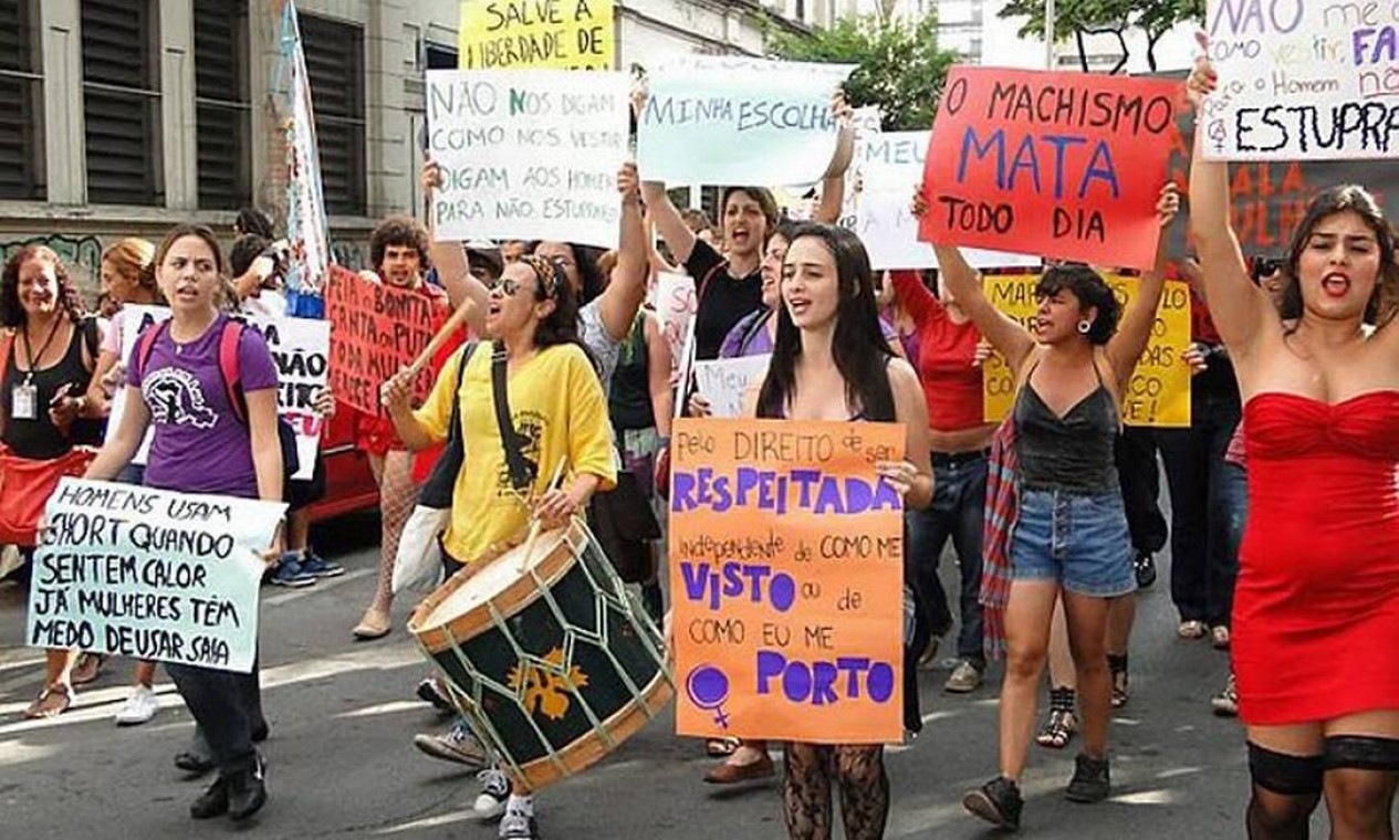 Contra a violência sexual, Marcha das Vadias ocupa ruas de Copacabana no  próximo sábado - Jornal O Globo