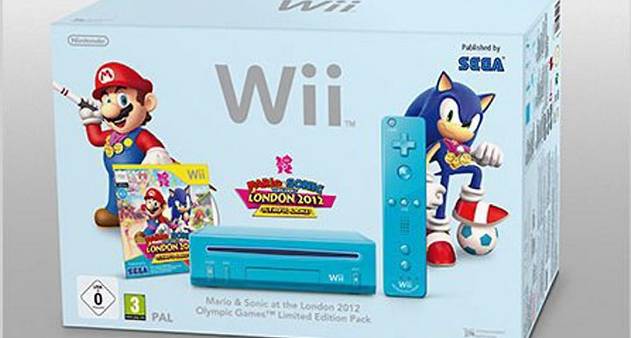 Nintendo lança Wii azul com Mario e Sonic em comemoração aos Jogos