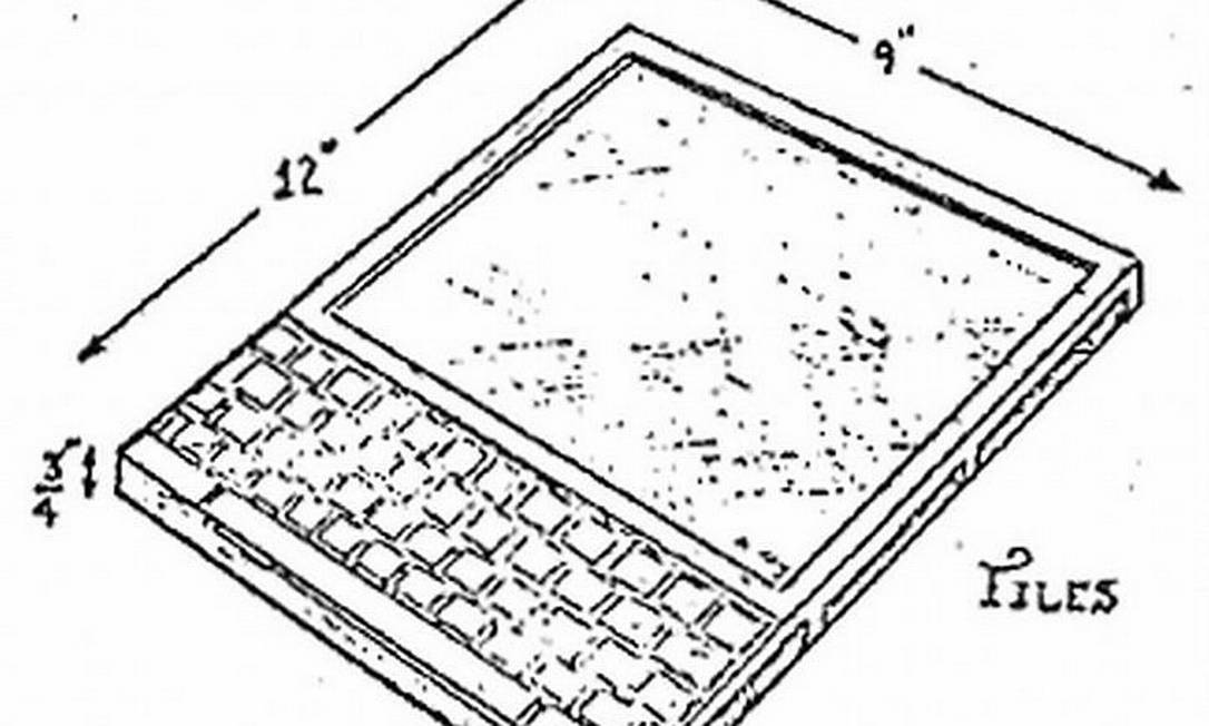 O Dynabook foi o primeiro conceito de tablet, criado em 1968
