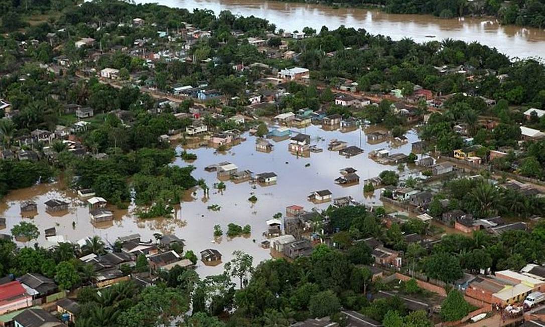 Nível De Rios Sobem E Deixam Cidades Em Emergência No Amazonas E No Acre Jornal O Globo 