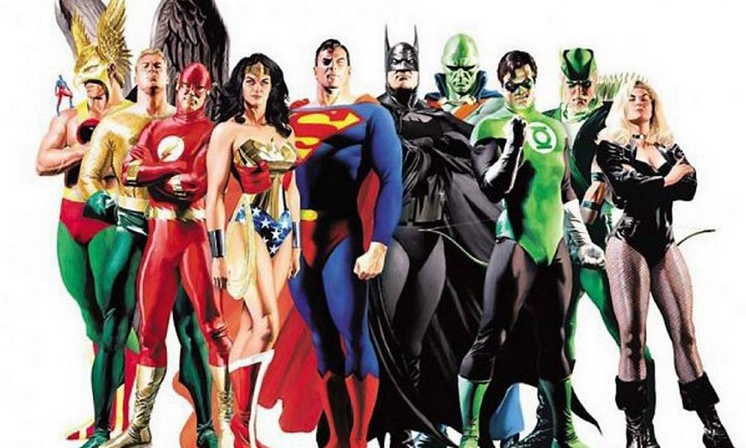Os heróis da Liga da Justiça Reprodução