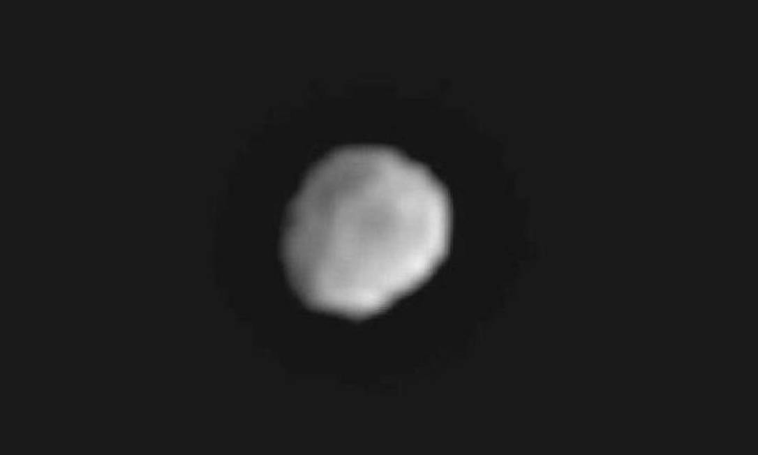 Imagem do asteroide gigante Vesta captada pela sonda Dawn, da Nasa. Foto: Divulgação Nasa