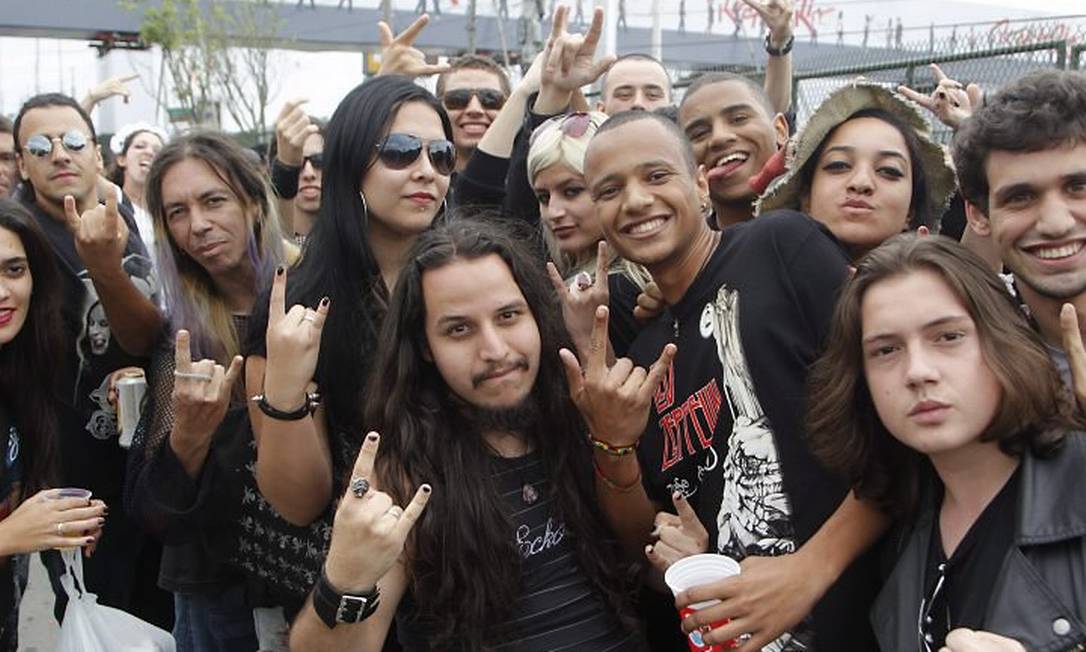 Rock In Rio - Publico no dia do Heavy Metal na Cidade do Rock. Foto: Guito Moreto
