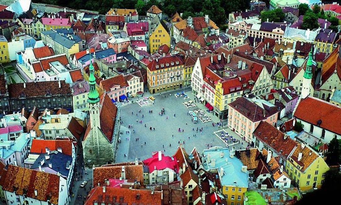 Tallinn, capital da Estônia, uma das capitais culturais europeias de 2011: história de dominação por outros povos Divulgação