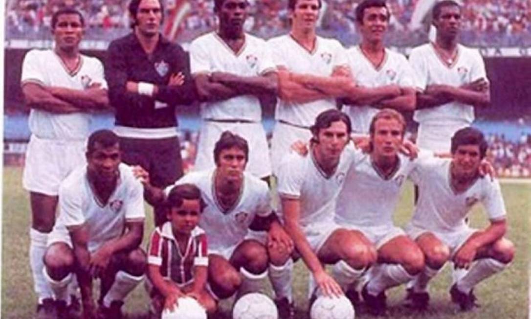 Time do Fluminense campeão do brasileiro de 70 - Foto: Arquivo
