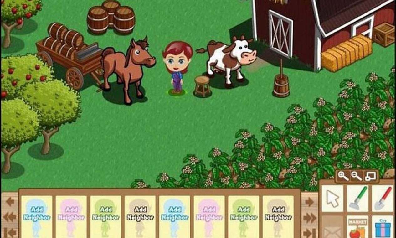 G1 - Sucesso no Facebook, jogo 'Farmville' chega para iPhone e