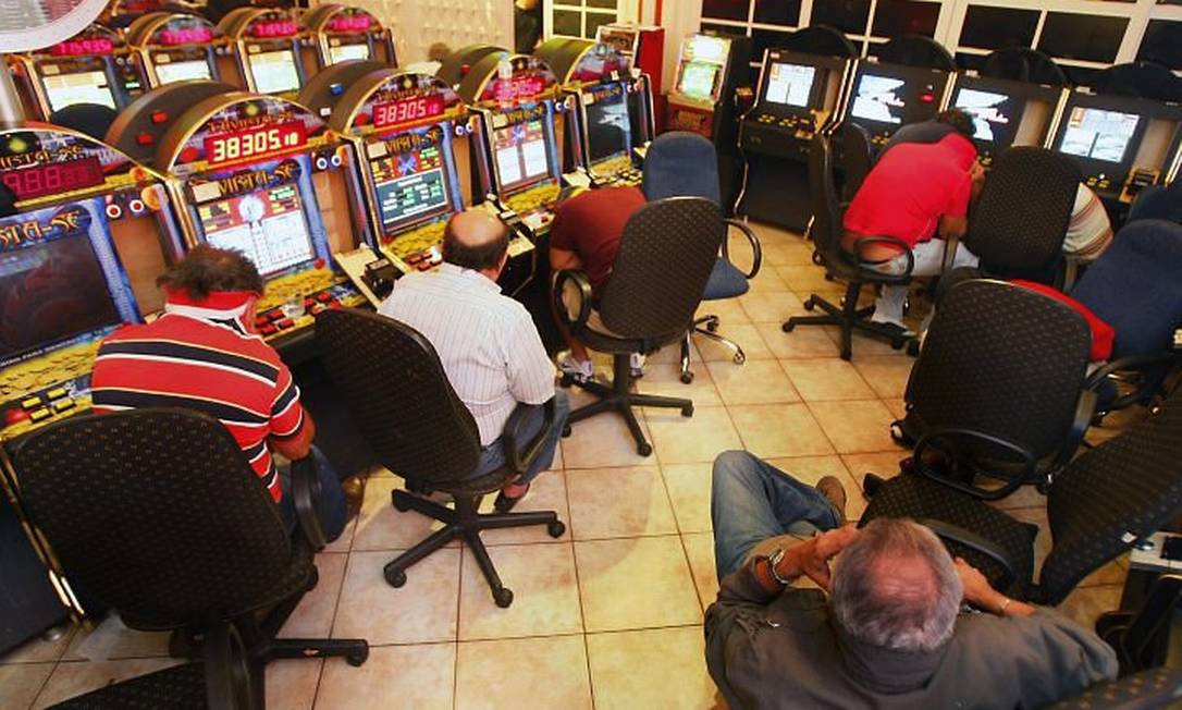 Immagine di un bingo clandestino