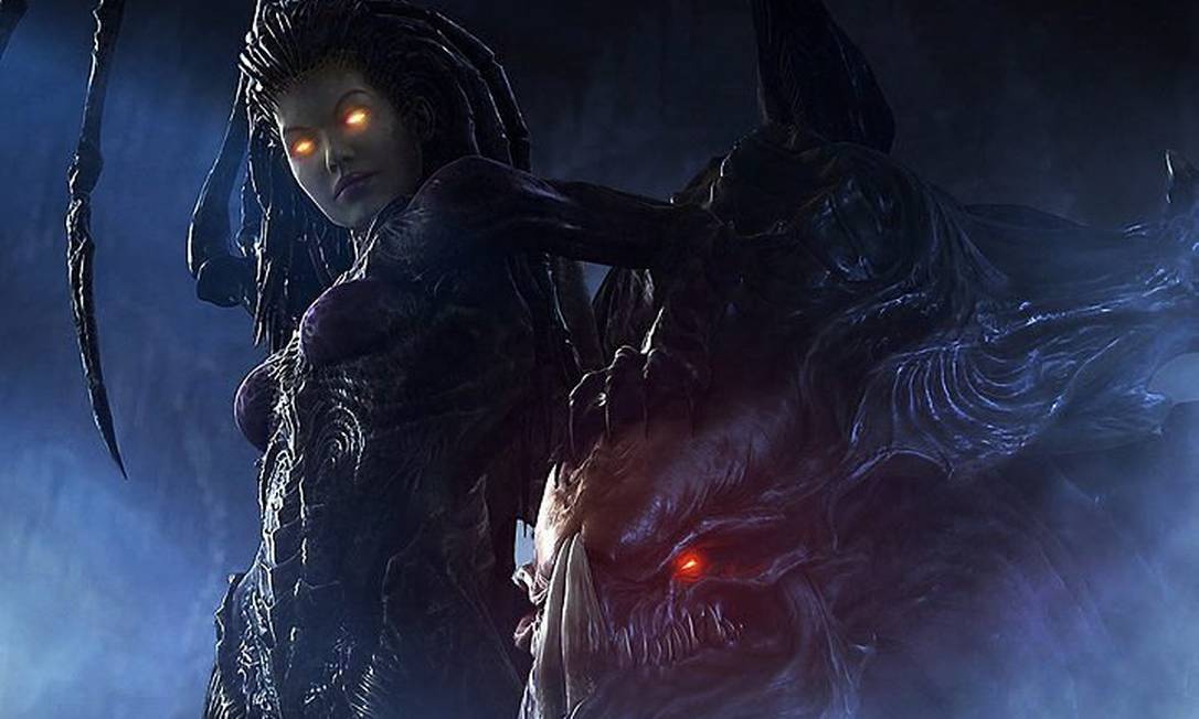 Sarah Kerrigan, a Rainha das Lâminas de 'StarCraft II', agora fala nossa língua Crédito: Divulgação