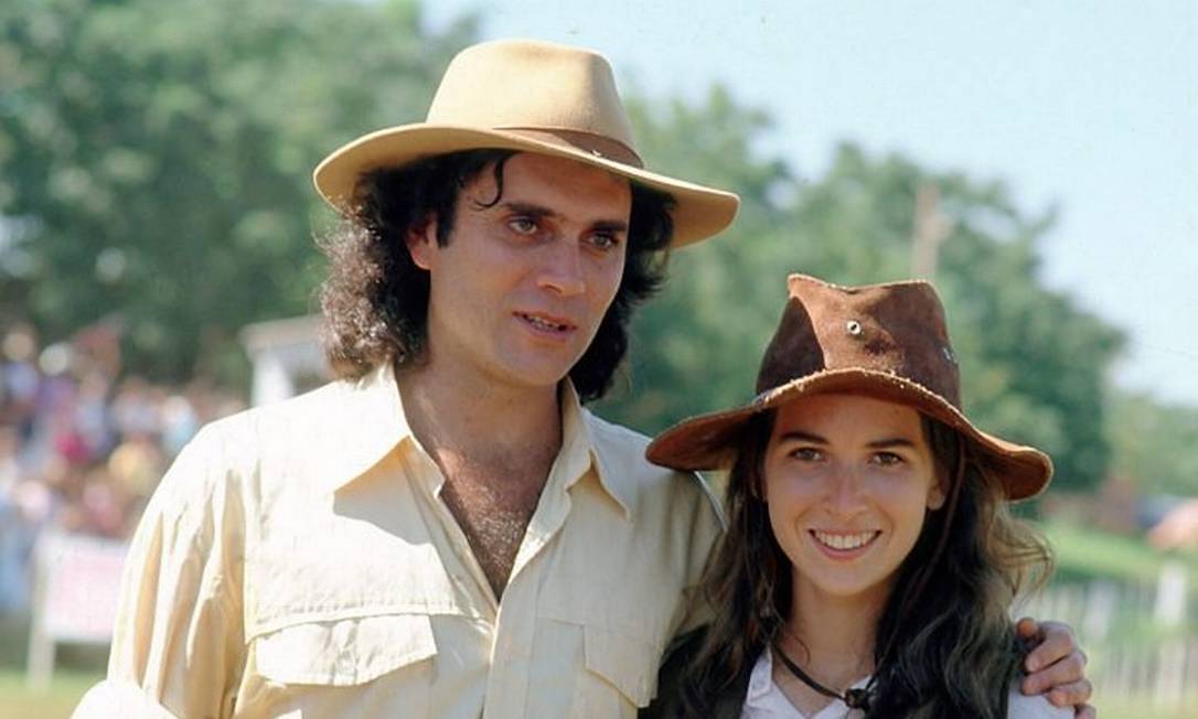 Zé Trovão e Ana Raio, em 1991. Foto de arquivo Foto: 