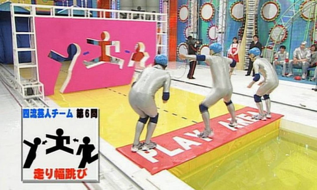 Gincana japonesa com muro móvel vira sensação da TV e da