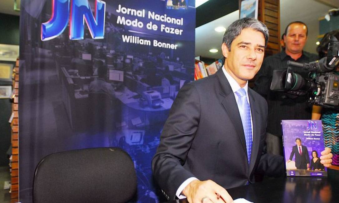 O apresentadro do 'Jonral Nacional', William Bonner Zé Paulo Cardeal Divulgação TV Globo