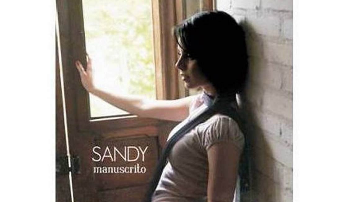 Capa do disco de Sandy, 'Manuscrito' Divulgação