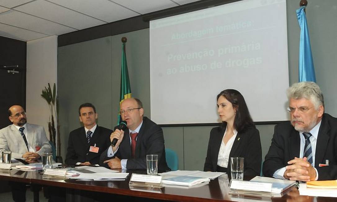 Lançamento do Relatório 2009 da Junta Internacional de Fiscalização de Entorpecentes sobre consumo de drogas e abuso de medicamentos - Foto da Agência Brasil