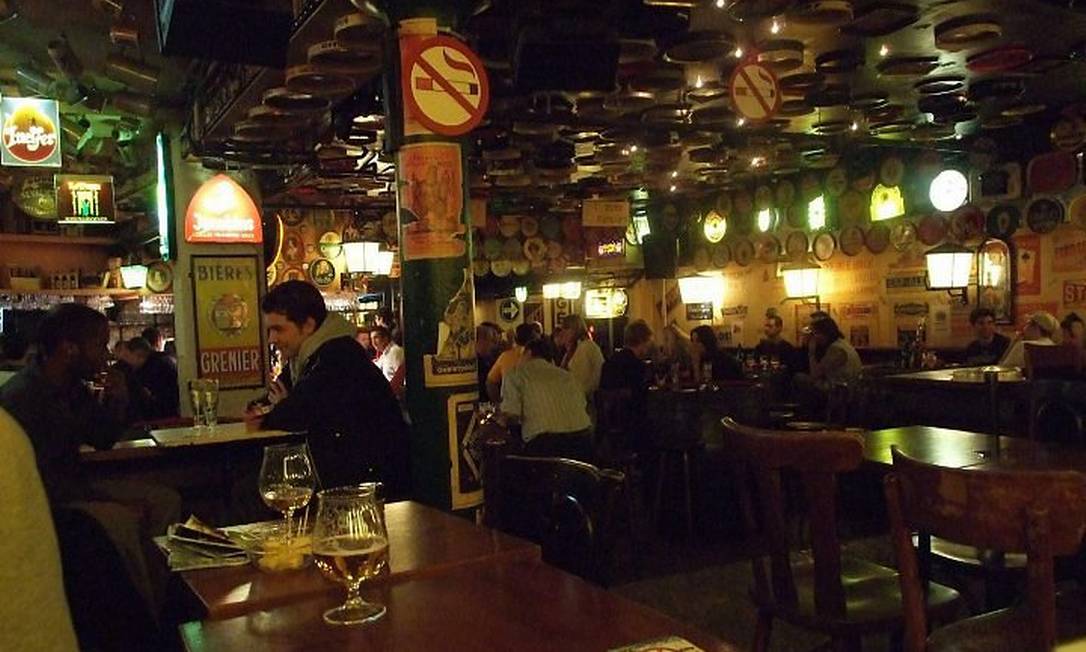 Délirium Café, bar que entrou no Guiness por oferecer o maior número de cervejas no cardápio Foto: Luisa Valle
