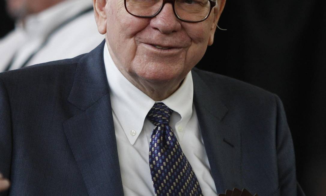Bilionário e diretor-executivo da Berkshire Hathaway, Warren Buffett Foto: Carlos Barria / Reuters