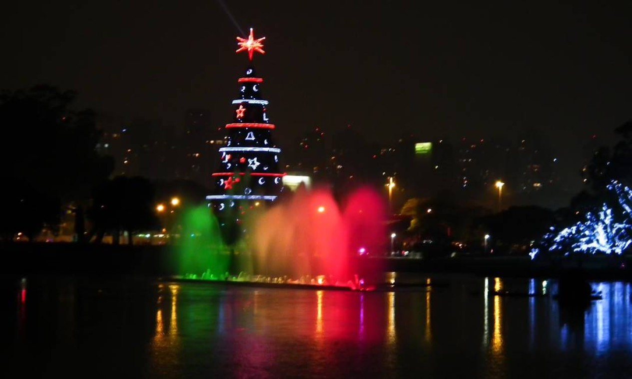 Decoração De Natal No Parque Do Ibirapuera, Em São Paulo - Jornal O Globo