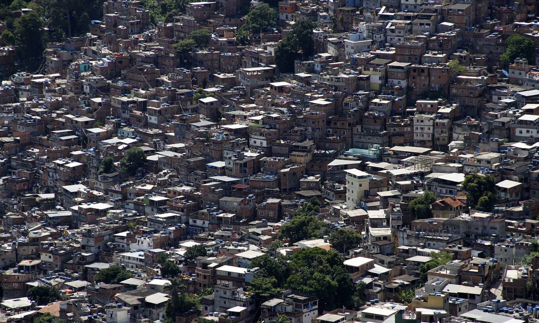 Favela da Rocinha, no Rio Foto: Felipe Hanower / O Globo