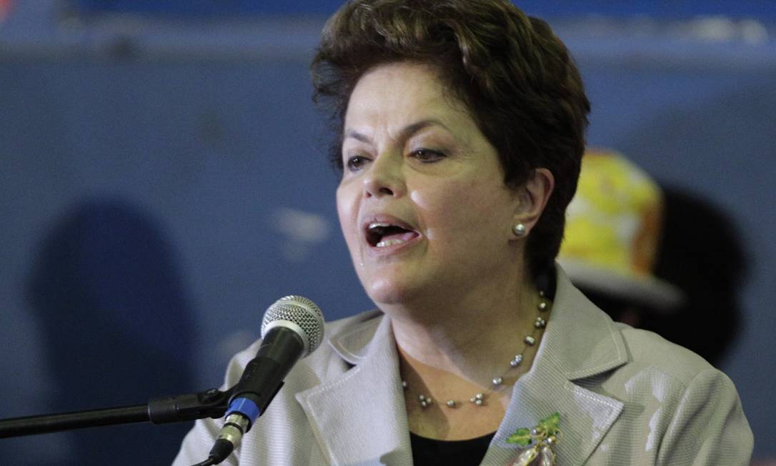 
A presidente da República Dilma Rousseff
Foto: O Globo / Marcos Alves
