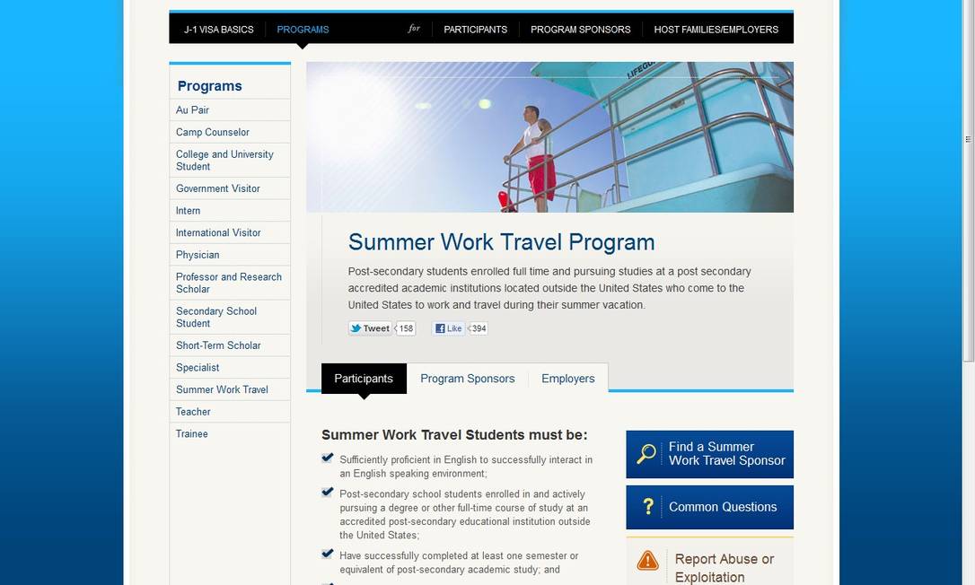 Work Travel Program EUA restringem tipo de emprego em intercâmbio de verão - Jornal O Globo