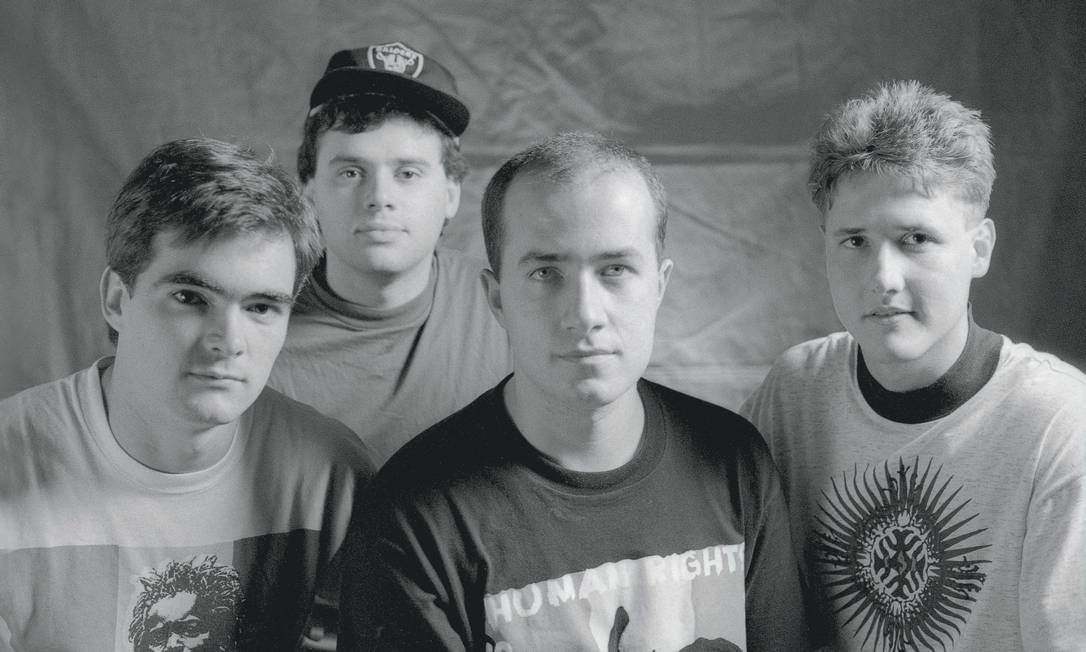 
A banda mineira Skank em 1991
Foto: Divulgação/Weber de Pádua