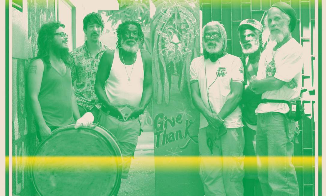 
The Congos e Sun Araw: novo disco reúne o veterano grupo jamaicano de reggae e o produtor americano
Foto: Divulgação