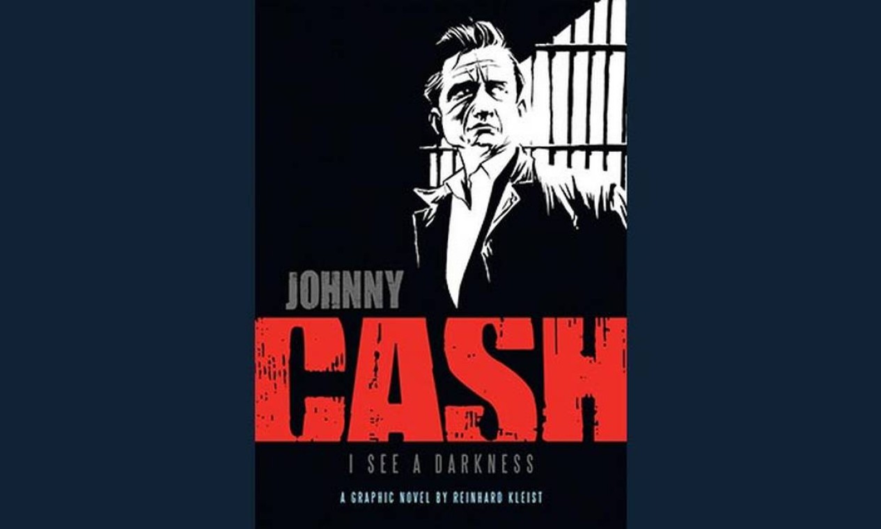 O Homem de Preto, Johnny Cash ganhou a graphic novel 'I see a darkness', baseada nos anos de ouro de sua carreira Foto: Reprodução