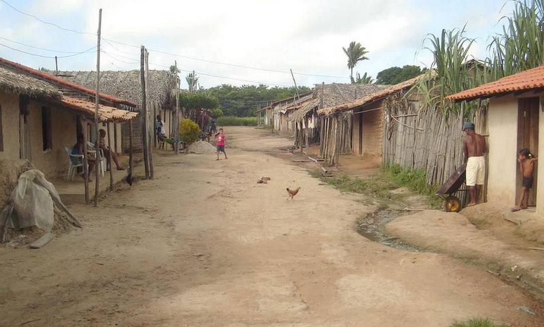São José, localidade pobre de Governador Newton Bello, município do Maranhão com um dos piores IDHs do país Foto: Oswaldo Viviani (2008) / O Globo