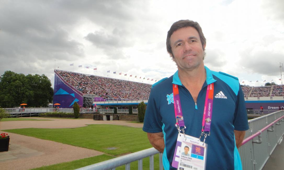 
Guilherme Jorge foi convidado para trabalhar nos Jogos de Londres
Foto: Jorge Luiz Rodrigues / O Globo