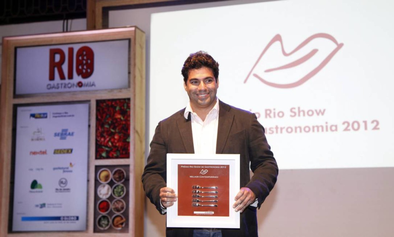 Felipe Bronze, chef do Oro, foi o vencedor na contemporâneo Foto: Fábio Rossi