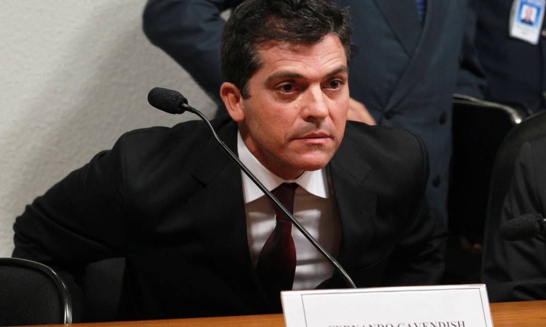 O empresário Fernando Cavendish, durante depoimento na Câmara dos Deputados Foto: O Globo / Ailton de Freitas