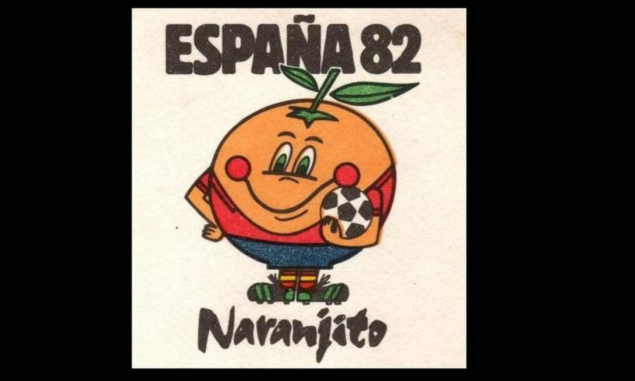 Naranjito, Copa da Espanha-1982 Foto: Reprodução
