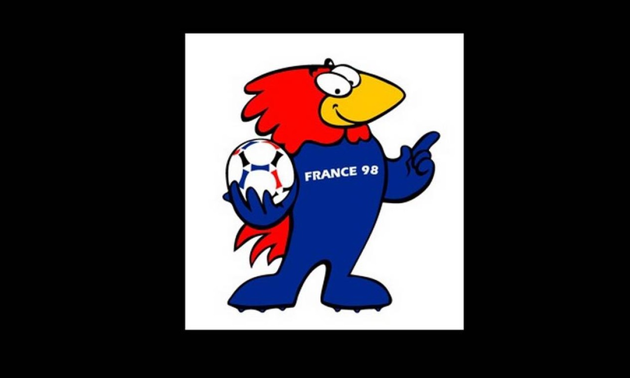 Footix, Copa da França-1998 Foto: Reprodução
