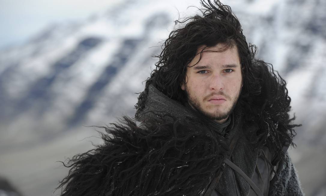 
Kit Harington como Jon Snow, em ‘Game of Thrones’
Foto:
Reprodução
