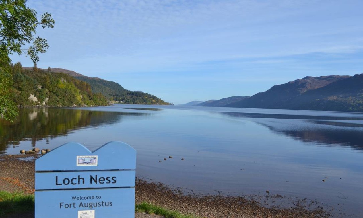 Cercado de lendas, o Loch Ness é uma atração imperdível nas Highlands Foto: Especial para O Globo / Mari Campos