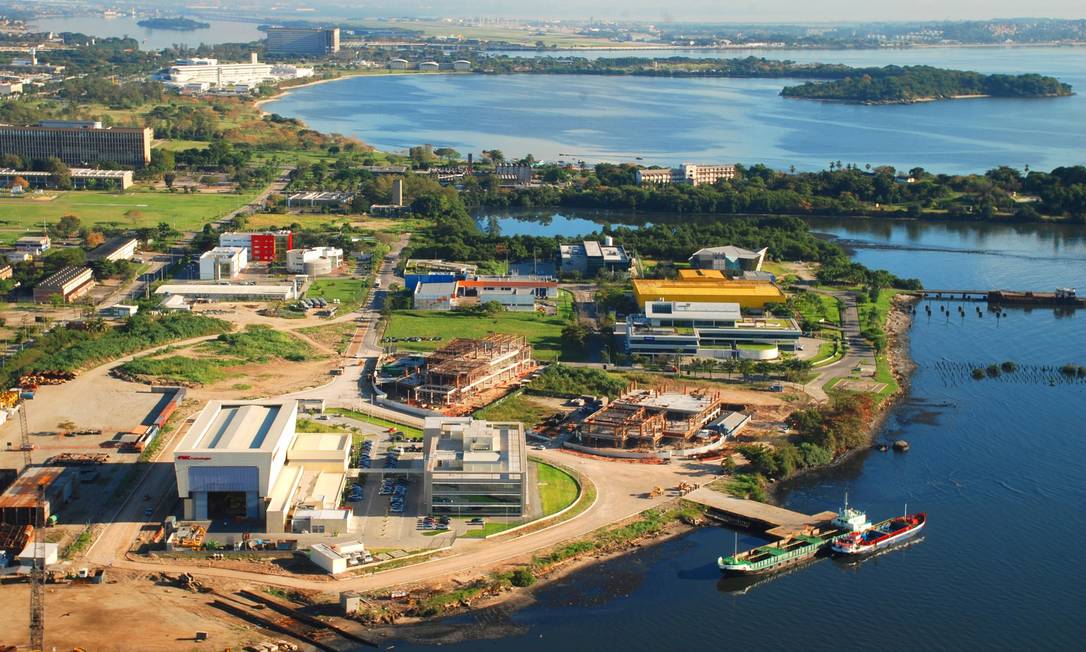 
Parque Tecnológico na Ilha do Fundão: área para empresas passará dos atuais 20 mil para 90 mil km2
Foto: Divulgação
