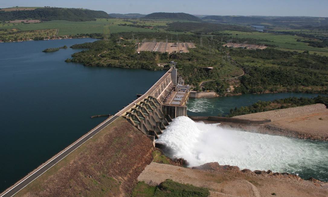 
Usina hidrelétrica Jaguara, da Cemig
Foto: Divulgação