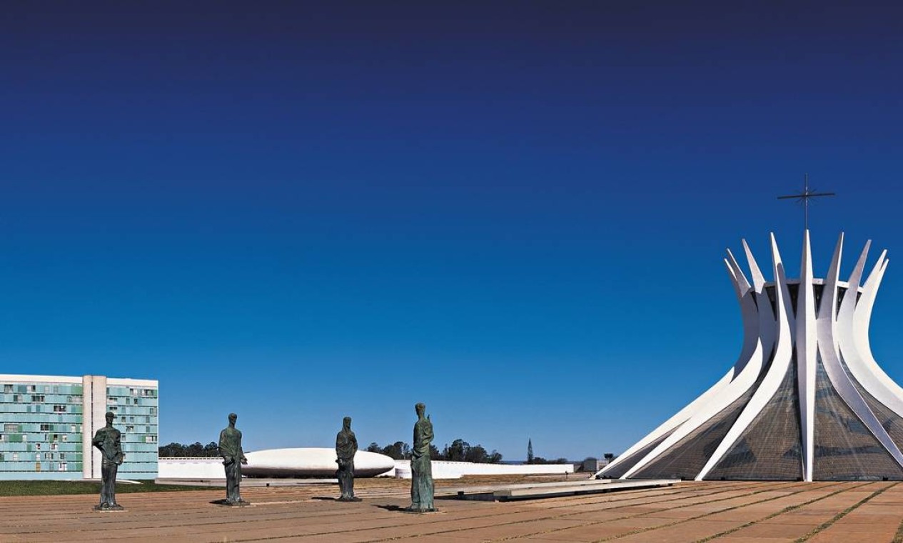 Catedral de Brasília Foto: Oscar Niemeyer 360 graus / Divulgação