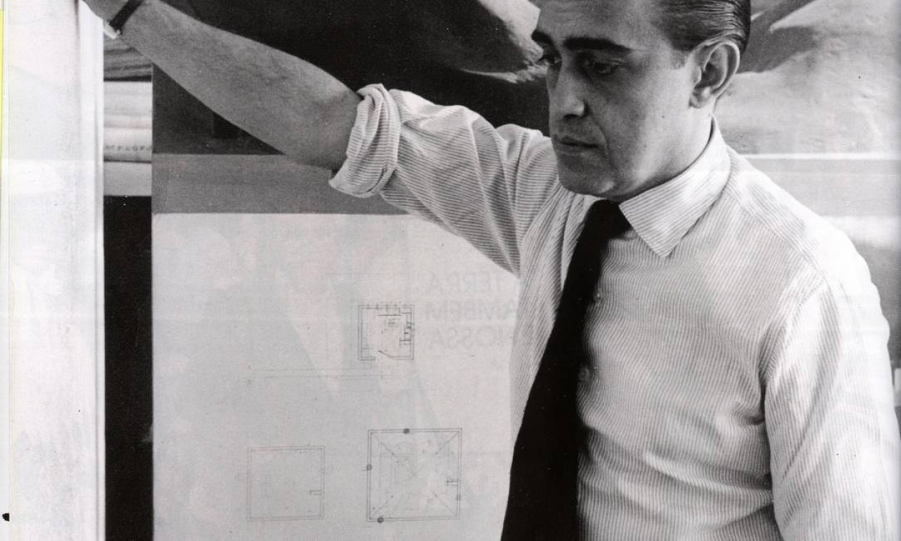 Niemeyer na juventude Foto: Reprodução do livro: 