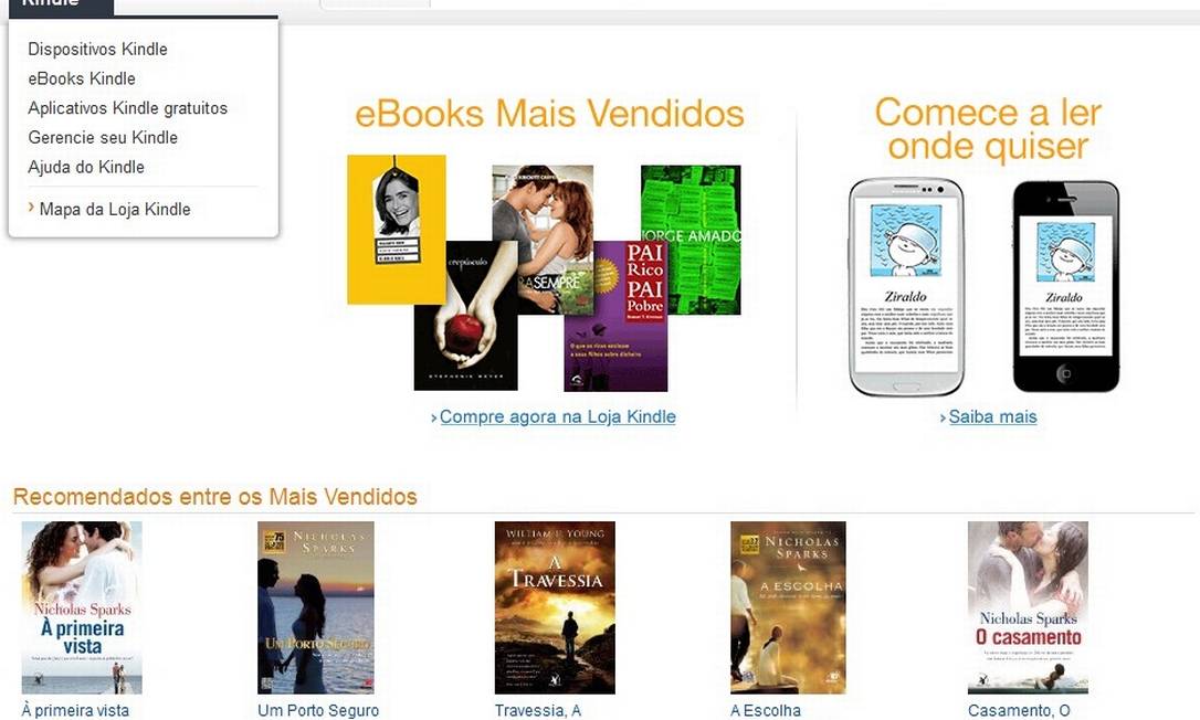 e Google começam a vender livros eletrônicos no Brasil - Jornal O  Globo
