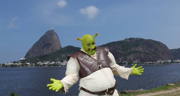 Shrek é a prova de que uma mina prefere ficar com um ogro feio do que com  um cara baixinho - iFunny Brazil
