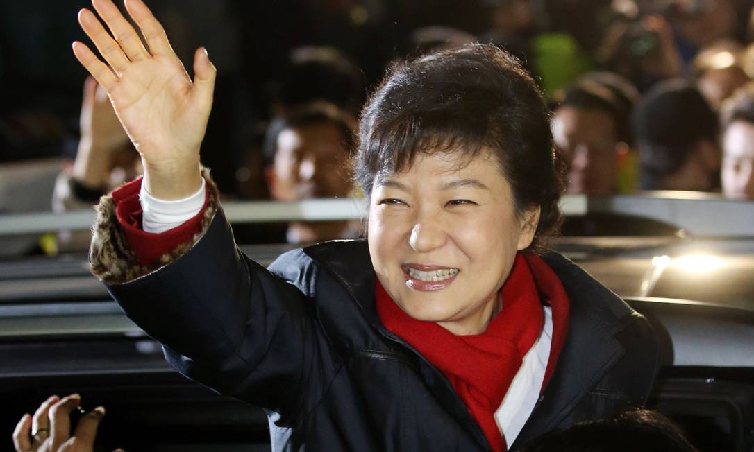 
O triunfo da conservadora Park Geun-hye nas eleições presidenciais na Coreia do Sul
Foto: AFP/Dong-a Ilbo
