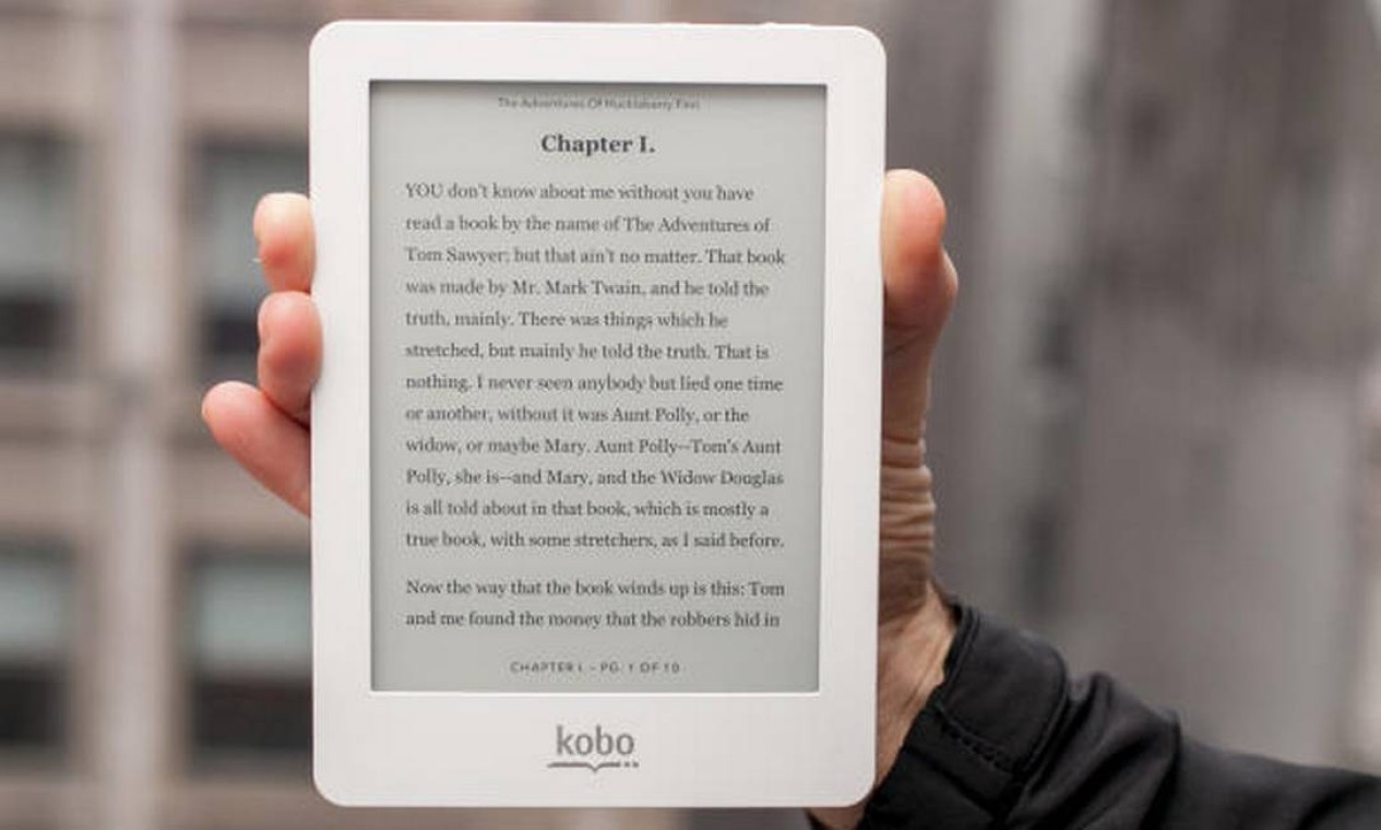 Livraria Cultura lança 2 novos leitores digitais Kobo - Jornal O Globo
