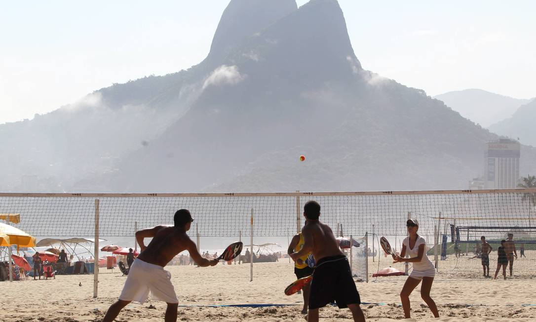 Beach tennis é destaque neste domingo no Verão Rio - Jornal O Globo