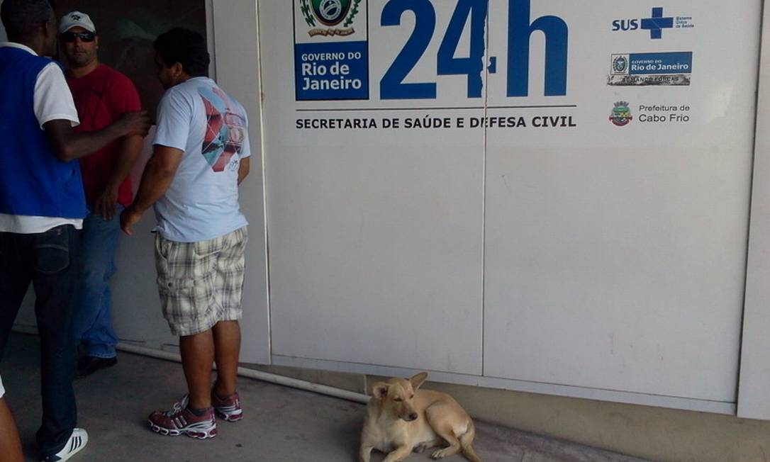 
A vira-lata aguarda em frente à emergência pelo impossível: a saída de seu dono
Foto: Renata Christiane / Divulgação