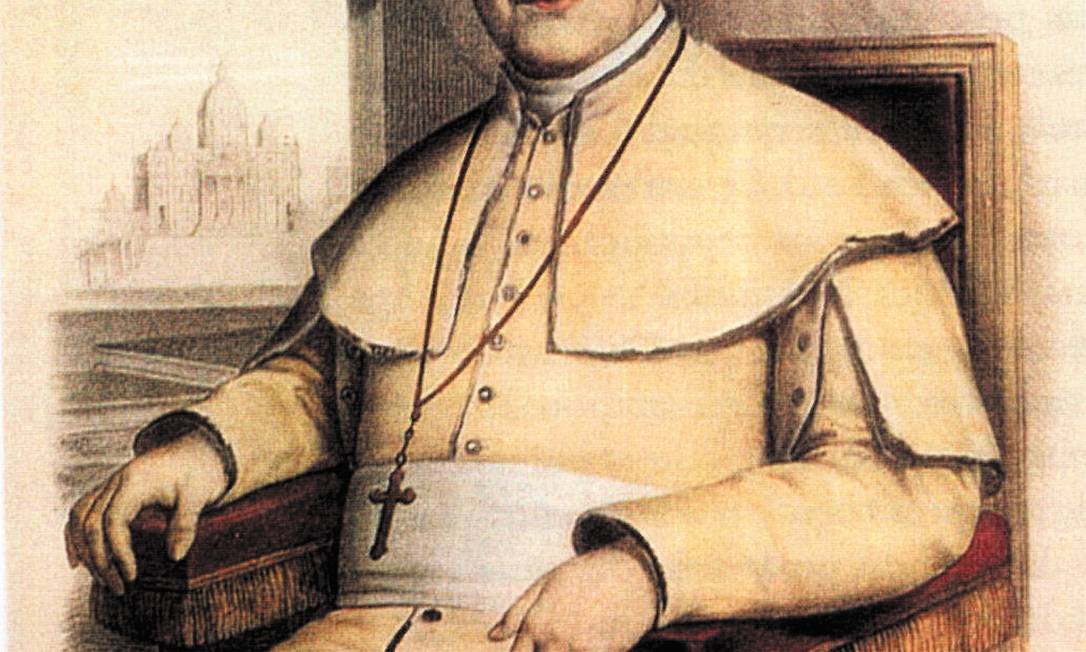 Pio IX. No Concílio Vaticano I, ele defendeu que quem o contestasse deveria ser excomungado Foto: Reprodução