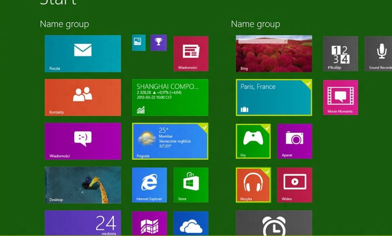 Telas do Windows Blue ‘vazam’, mostrando ícones menores - Jornal O Globo