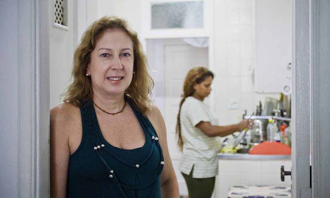 
Marcia Herzog já pensa em dispensar sua doméstica
Foto: Guito Moreto / Guito Moreto